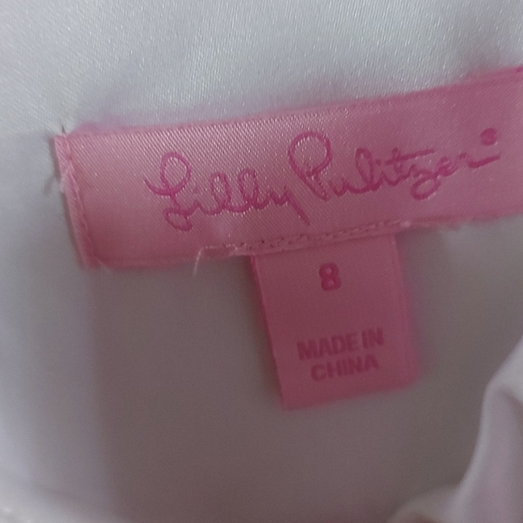 Lilly Pulitzer Pansy Purple Antonia Casual Dress - Picture 8 of 12